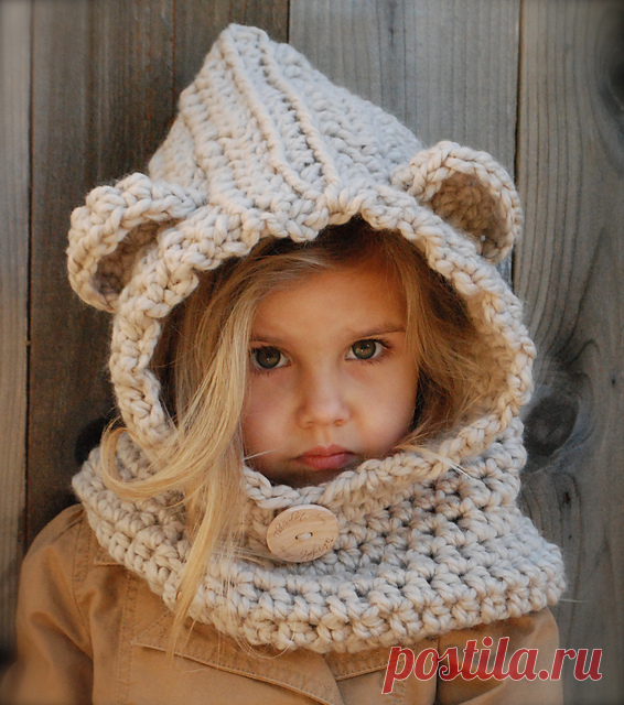 Ravelry: Baylie Bear Cowl pattern by Heidi May