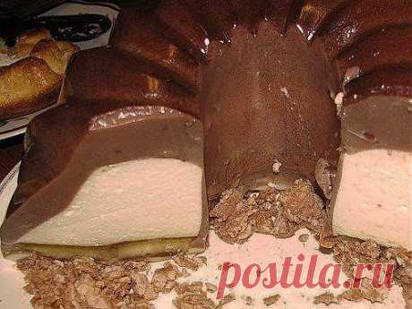 Легкий десерт из творога и молока » https://kakrecept.ru/