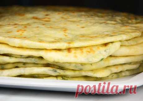 Лепешки с сыром и зеленью Автор рецепта Людмила Попова - Cookpad