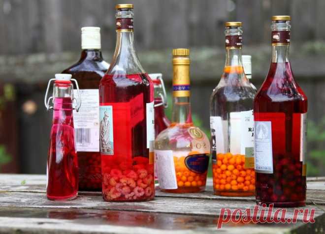 Как сделать из ягод и водки настойку