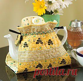 Ульи - День матери, стеганый чайник, удобный для начинающих