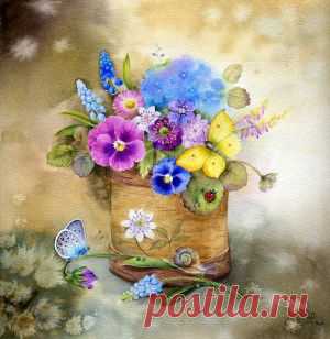 ХУДОЖНИК-ИЛЛЮСТРАТОР ЭЛИНА РЕПКИНА (МОИСЕЕНКО).