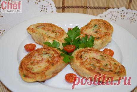 Рулетики из лаваша с картошкой и колбасой / Завтраки / Рецепты / Шеф-повар – простые и вкусные кулинарные рецепты, фото-рецепты, видео-рецепты