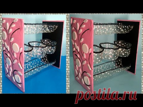 DIY II Plastic bottle multipurpose rack II Best from waste - YouTube