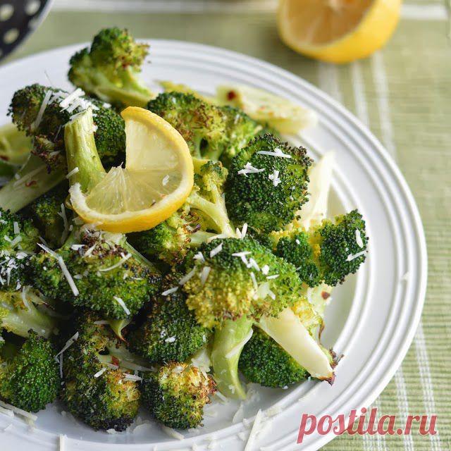 InVkus: Жареная брокколи с сыром и чесноком