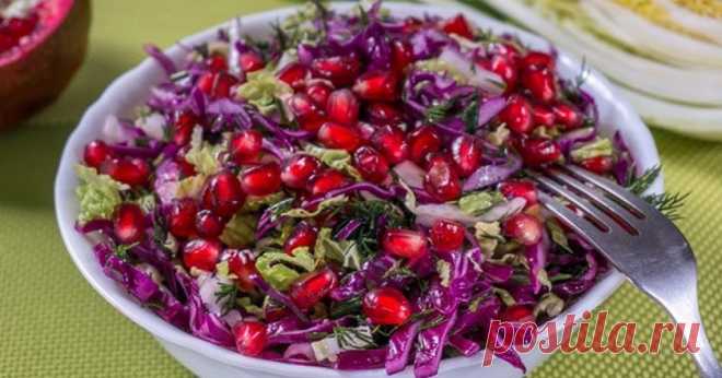 Простые салаты без майонеза - Со Вкусом
