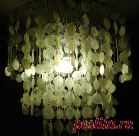 Как сделать люстру из бумаги | Умелые ручки