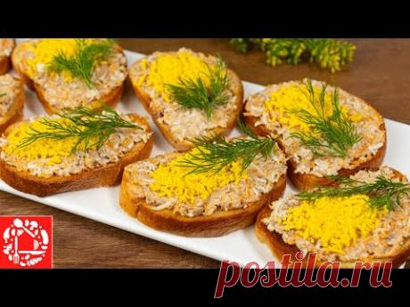Как вкусно приготовить БУТЕРБРОДЫ! 5 неизбитых рецептов!