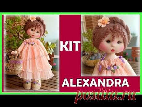 PROMO KIT muñeca ALEXANDRA y materiales que usaremos  video - 467