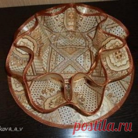 Мастер-класс Ваза - салфетка трансформер на Pro100hobbi