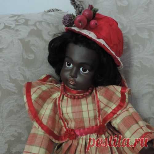 RARE Antique Black French BEBE Circle Dot Bru BEBE Reproduction Doll | eBay