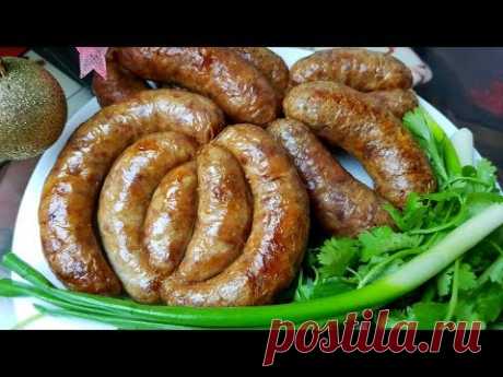 Утиная колбаса, цыганка готовит. Домашняя колбаса из птицы. Gipsy cuisine.🍗👍