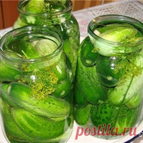 Маринованные огурцы сладкие