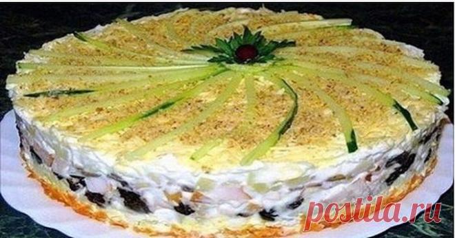 Салат торт № 1 в мире. Салат, который займет главное место на любом столе!