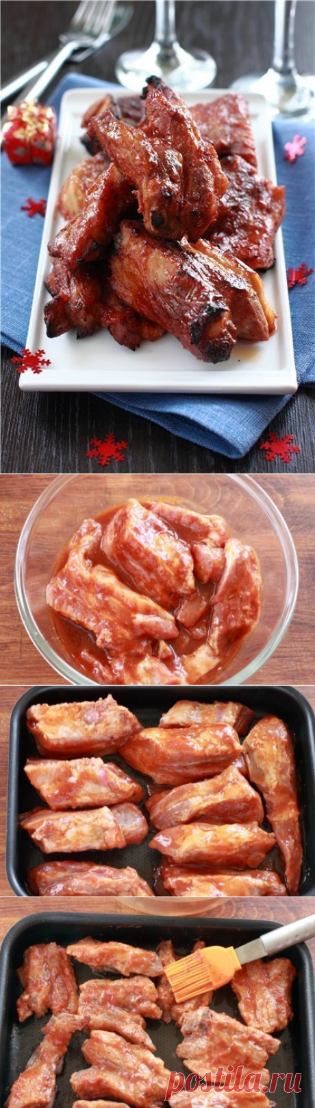 Как приготовить свиные ребрышки по-канадски. - рецепт, ингридиенты и фотографии