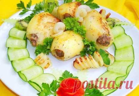 Фаршированный картофель, КУЛИНАРИЯ, Самые популярные новости бесплатно на OnlainNews.ru