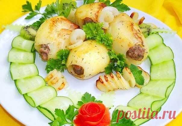 Фаршированный картофель, КУЛИНАРИЯ, Самые популярные новости бесплатно на OnlainNews.ru
