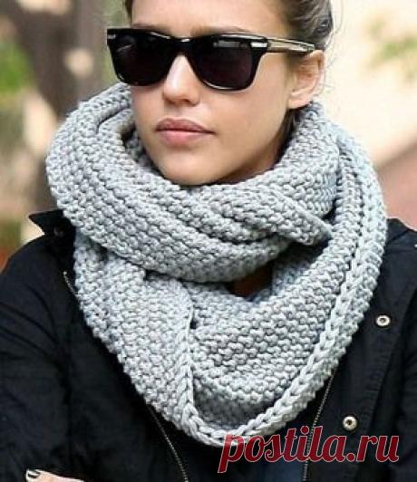 Как завязать шарф. Как носить красивые вязаные шарфы зимой