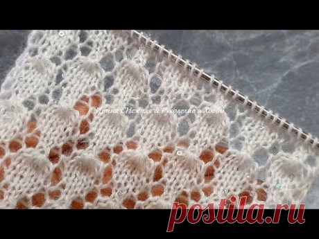 ЛЕТНИЙ ШИК!!! &quot;БЛЕСТЯЩАЯ&quot; ЯГОДНАЯ ПОЛЯНКА СПИЦАМИ
