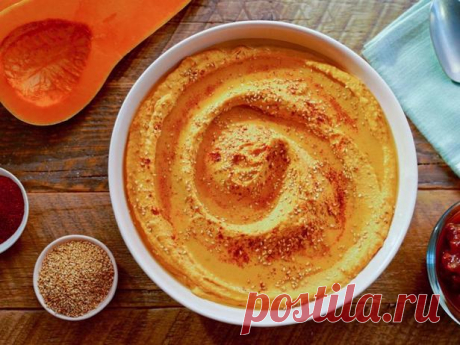 Хумус из печёной тыквы - рецепт от Гранд кулинара
