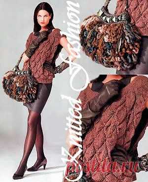 Сумка и безрукавка - KnittedFashion.info