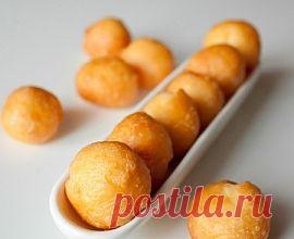 Заварные сырные шарики