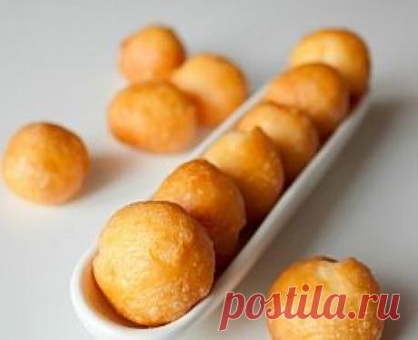 Заварные сырные шарики