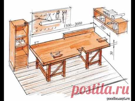 Столярный верстак своими руками ч.1