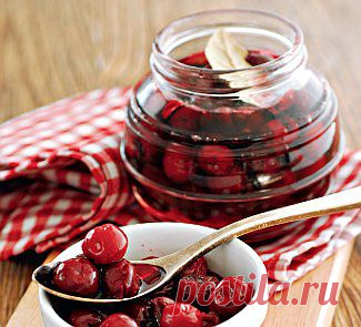 Маринованная вишня, заготовка. Пошаговый рецепт с фото