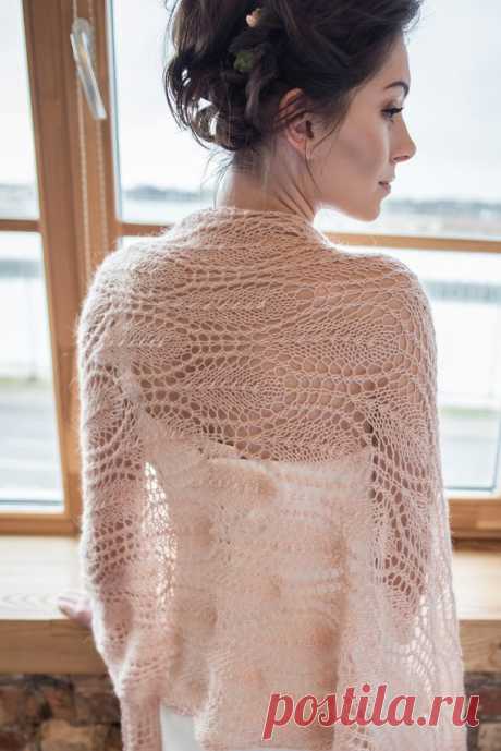 Lace shawl wedding shawl smoky rose wrap mohair shawl