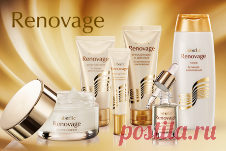 Серия Renovage. Интенсивное возрождение молодости и красоты кожи 50+.