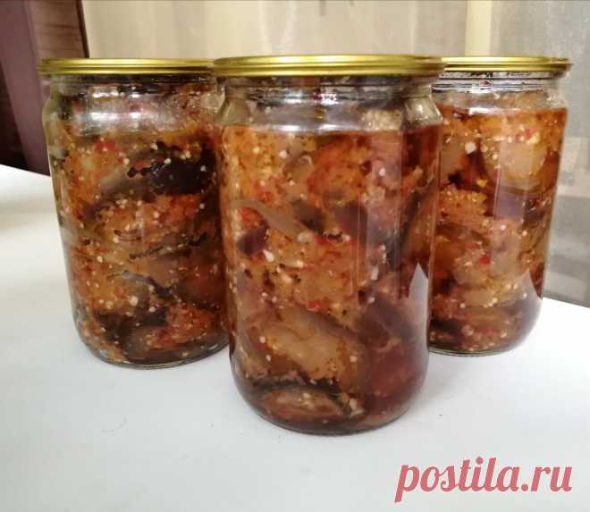 Острые Баклажаны на зиму. Быстро, просто и очень вкусно! | ЛЮБЛЮ ГОТОВИТЬ | Яндекс Дзен