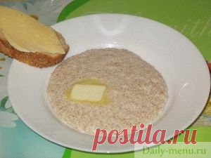 Каша пшеничная на молоке