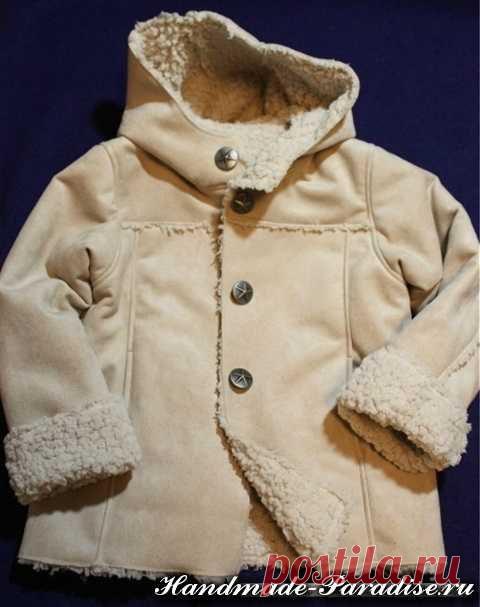 Как сшить детскую дубленку | Своими руками