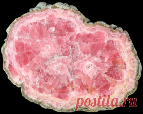 КАМЕНЬ РОДОХРОЗИТ - клубника со сливками
