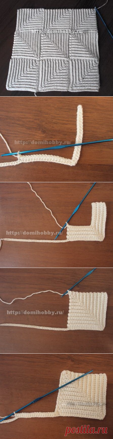 Пэчворк крючком - ВЯЗАНАЯ МОДА+ ДЛЯ НЕМОДЕЛЬНЫХ ДАМ - Страна Мам