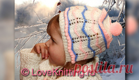 Мохеровая шапочка   | Loveknitting.ru