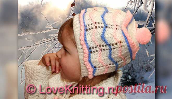 Мохеровая шапочка   | Loveknitting.ru
