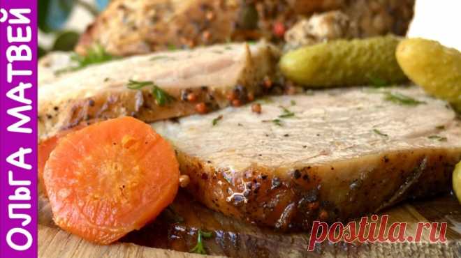 Буженина По Домашнему (Очень и Очень Вкусная и Сочная!!!) | Cold Boiled Pork #Буженина #ColdBoiledPork - Простые рецепты Овкусе.ру