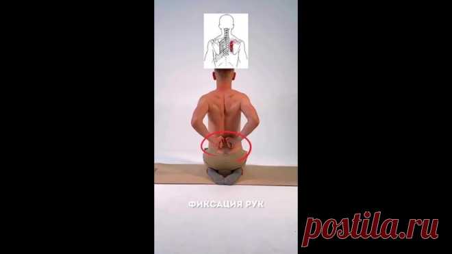 3 эффективные упражнения, которые снимут боль между лопаток