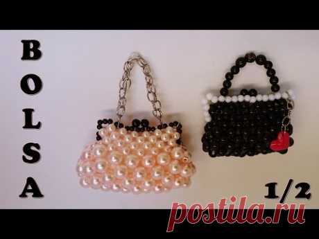 Bolsa de Miçangas ou Pérolas 1/2 - Passo a Passo