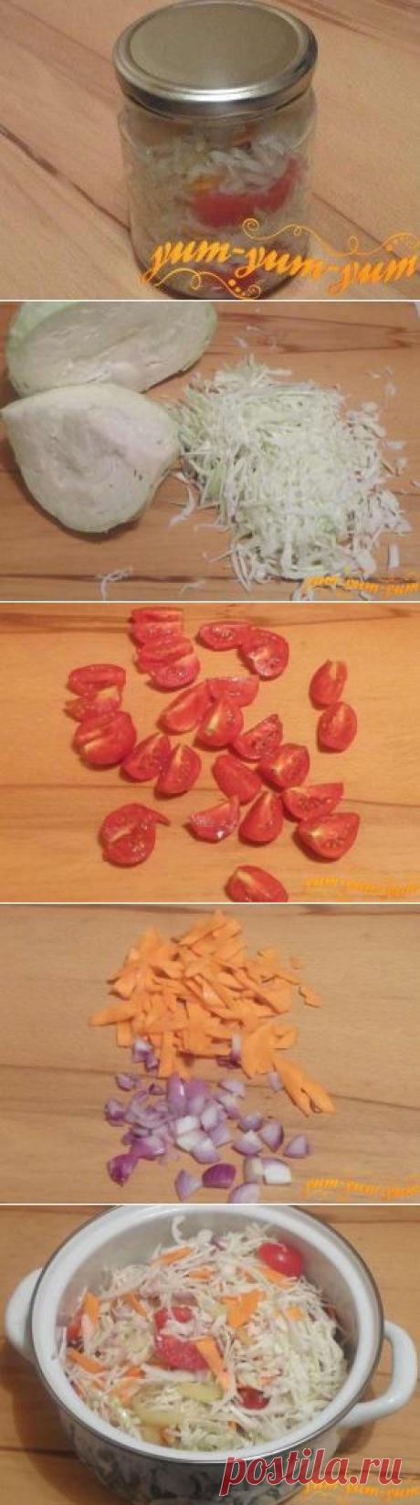 Маринованные и соленые помидоры с капустой: консервация на зиму