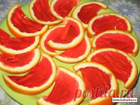 Рецепт: Апельсиновые дольки))
