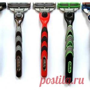 Как заточить лезвия в любой бритве Gillette. Очень простой, но полезный лайфхак - МирТесен