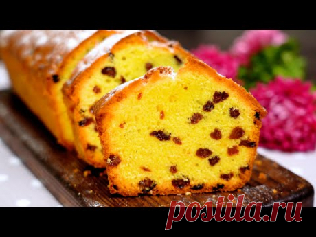 ПОТРЯСАЮЩЕ вкусный КЕКС из нашего детства! | Кулинарим с Таней