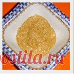 Тахина-паста из кунжута Кулинарный рецепт