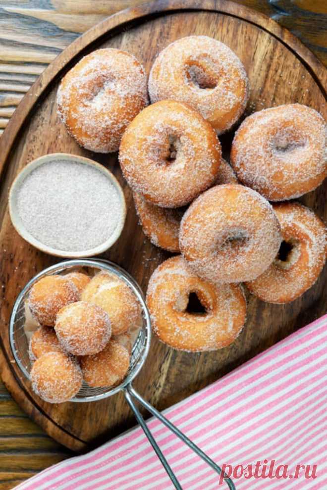 Homemade Cinnamon Cake Donuts Recipe - An Italian in my Kitchen