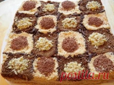 ТОРТ ШАХМАТНАЯ ФАНТАЗИЯ БЕЗ ВЫПЕЧКИ - YouTube