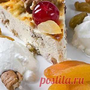 Сливочная пасха с орехами, цукатами и цедрой рецепт – выпечка и десерты. &#171;Афиша-Еда&#187;