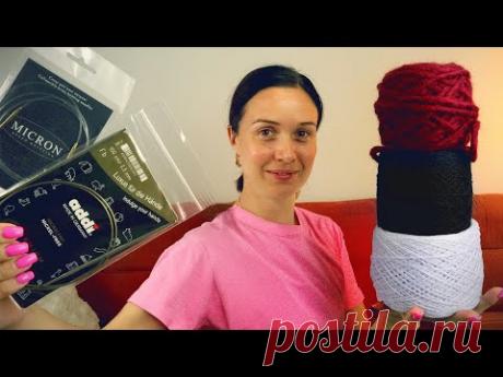 Бюджетний кашемір від Анже. Нові спиці від Micron та Addi